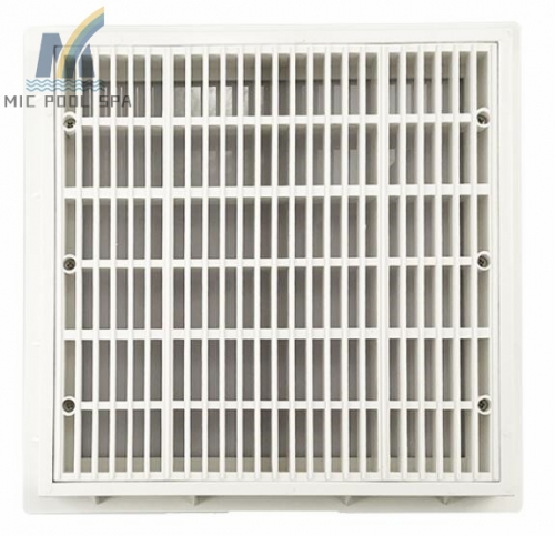 Swimming pool square main drain cover ，water return PVC accessories