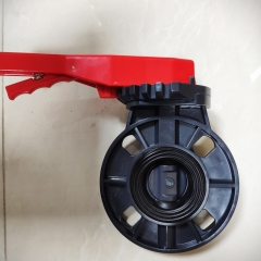 Swimming Pool wafer style handle butterfly valve，swimming pool pvc accessories valve