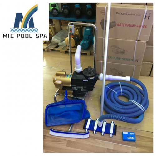 one complet set swimming pool cleaning system,Cleaning&testing equipment