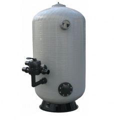 deep bed big swimming pool sand filter tank