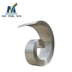 stainless steel swimming pool waterfall for swimming pool & spa pool