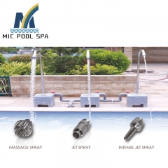 304# stainless steel material swimming pool massag...