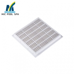 Square Plastic Main drain,main drain cover 9''x9'', 12''x12''