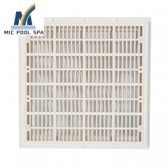 Square Plastic Main drain,main drain cover 9''x9'', 12''x12''