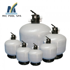 China top mount Swimming pool silica sand filter Equipment for pool filtration and circulation system