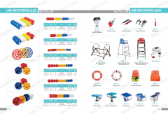 stainless steel 304 and plastic swimming pool lane rope tensioner