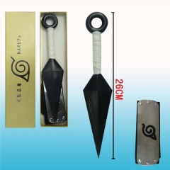 火影胶苦无武器+头带套装