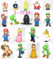Super Mario Bro Anime Figure （18pcs Per Set）