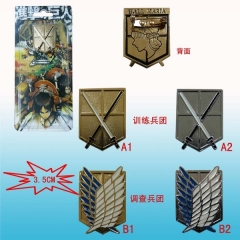 Attack on Titan Alloy Anime Brooch