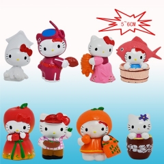 Hello Kitty Anime Figure (8pcs/set)