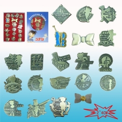 柯南19个装胸针套装