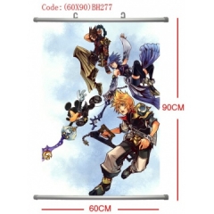 Kingdom Hearts Anime Wallscrolls (60*90CM)