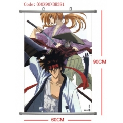 Rurouni Kenshin Anime Wallscrolls （60*90CM)