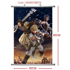 Kingdom Hearts Anime Wallscrolls (60*90CM)