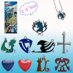 Fairy Tail Anime Necklace