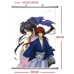 Rurouni Kenshin Anime Wallscrolls （60*90CM)