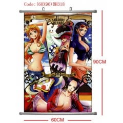 One Piece Anime Wallscrolls （60*90CM)