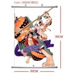 One Piece Anime Wallscrolls （60*90CM)