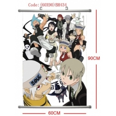 Soul Eater Anime Wallscrolls （60*90CM)