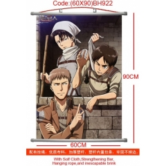 Attack on Titan Anime Wallscrolls （60*90CM)