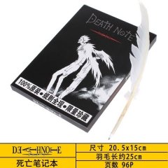 死亡笔记高质量珍藏版笔记本加羽毛笔