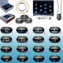 16 Styles Anime Ring