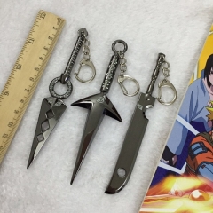 火影忍者兵器黑色款三件套钥匙扣B款
