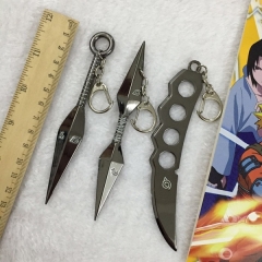 火影忍者兵器黑色款三件套钥匙扣C款