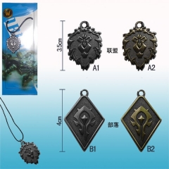 World of Warcraft Anime Necklace