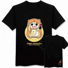 干物妹黑色纯棉T恤M L XL XXL