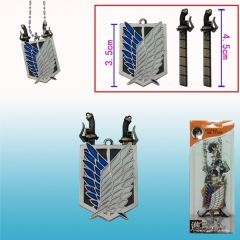 Attack on Titan Anime Necklace