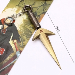 火影忍者四代目古铜色枪柄刀扣16CM