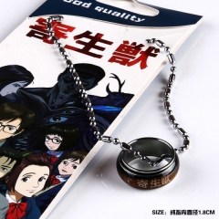 寄生兽标志感温变色转动项链戒指