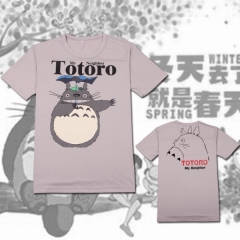 龙猫纯棉T恤M L XL XXL
