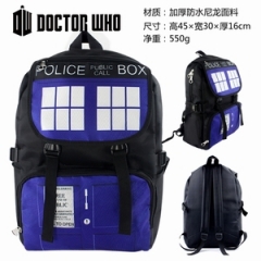 Doctor Who Anime Nylon Student Backpack Bag Cosplay Wholesale