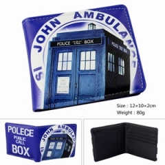Doctor Who PU Anime Wallet Cosplay Purse