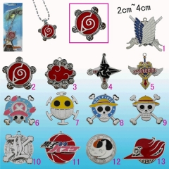 13 Styles Anime Necklace