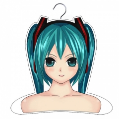 初音蓝发 动漫PVC衣架