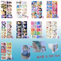 10个一套）9款LoveLive10个装磨砂卡贴