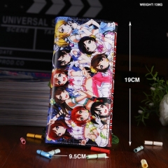 LovelivePU按扣长款钱包