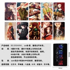 10个一套）黑塔利亚一套10个装磨砂卡贴