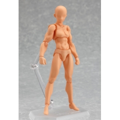 figma 素体 男性 肌肤色 可动 手办模型