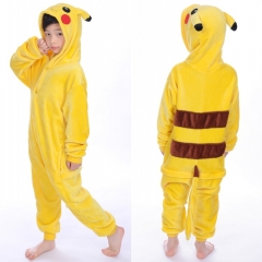 4 Sizes Pokemon Pikachu Anime Animal Pyjamas