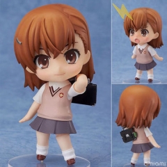 10cm Nendoroid 345# Toaru Kagaku no Railgun Misaka Mikoto Anime Figures