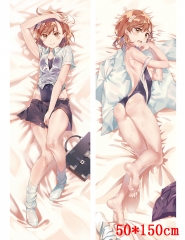 Toaru Kagaku no Railgun Cartoon Stuffed Bolster Sexy Girle Anime Pillow