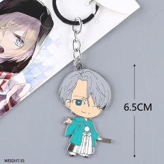 Yuri on Ice Cosplay Cartoon Decorative Pendant Anime Keychain