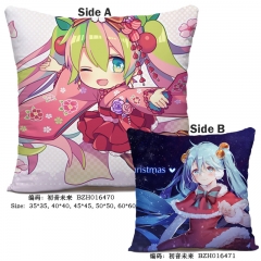 初音未来抱枕45*45cm