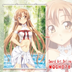 Sword Art Online Sexy Girl Cosplay Wallscrolls Good Quality Anime Wallscrolls 60*90CM
