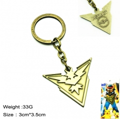Pokemon Go Alloy Anime Keychain
