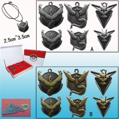 Pokemon Anime Necklace+brooch